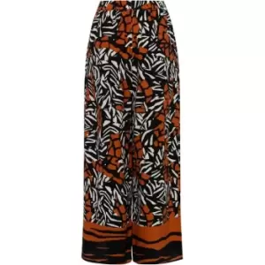 Image of French Connection Afara Drape Culottes - Multi