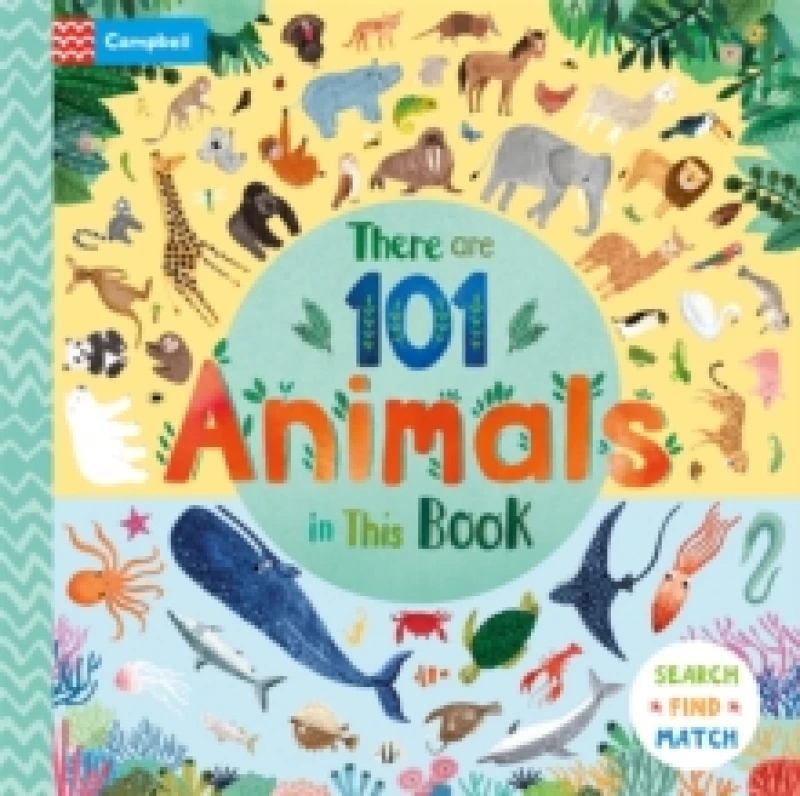 Image of There Are 101 Animals in This Book Board book