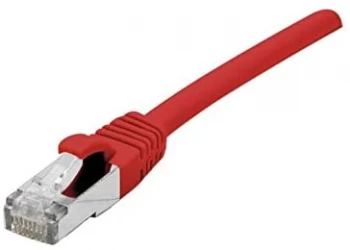 Image of Patch Cord RJ45 CAT.6a F/UTP LSZH Snagless Red - 3 M Full Copper
