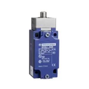 Image of Telemecanique Sensors, Snap Action Limit Switch - Zamak, 1NC/1NO, Plunger, 240V, IP66