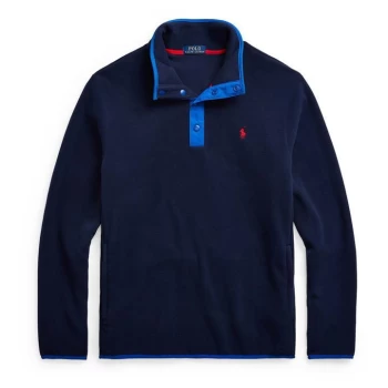 Image of Polo Ralph Lauren Polo Ralph Lauren Mock Sweater - Collection Navy