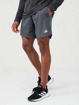 Image of Adidas Response Run It Shorts - Grey