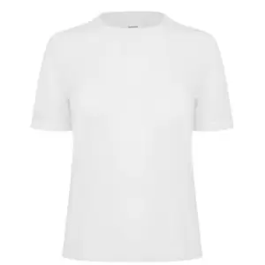 Image of Reebok CL Sheer Top Womens - White