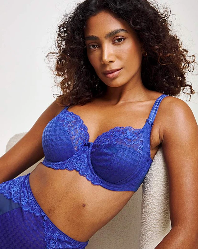Image of Panache Panache Envy Balcony Bra Indigo Indigo Female 32D BJ70501