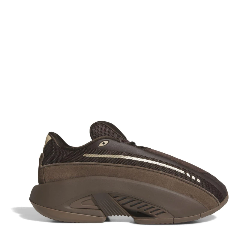 Image of adidas Mens Mad Infinity Basketball Trainers Dark Brown male 6 (39.3)