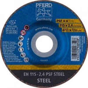 Image of PFERD Psf Steel 61740122 Cutting disc (off-set) 115mm 22.23mm 25 pc(s)