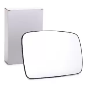 Image of RIDEX Wing Mirror Glass 1914M0320 Side Mirror Glass,Mirror Glass LAND ROVER,Range Rover Sport (L320),Freelander 2 SUV (L359),Discovery III (L319)