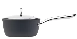 Image of Haden Perth Sleek Non-Stick 16cm Saucepan 192547 in Grey