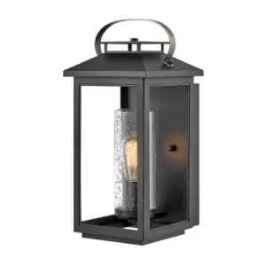 Image of Hinkley Atwater Outdoor Wall Lantern Black, IP44