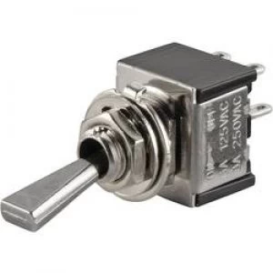 Image of Toggle switch 250 V AC 3 A 2 x OffOn SCI TA201F1