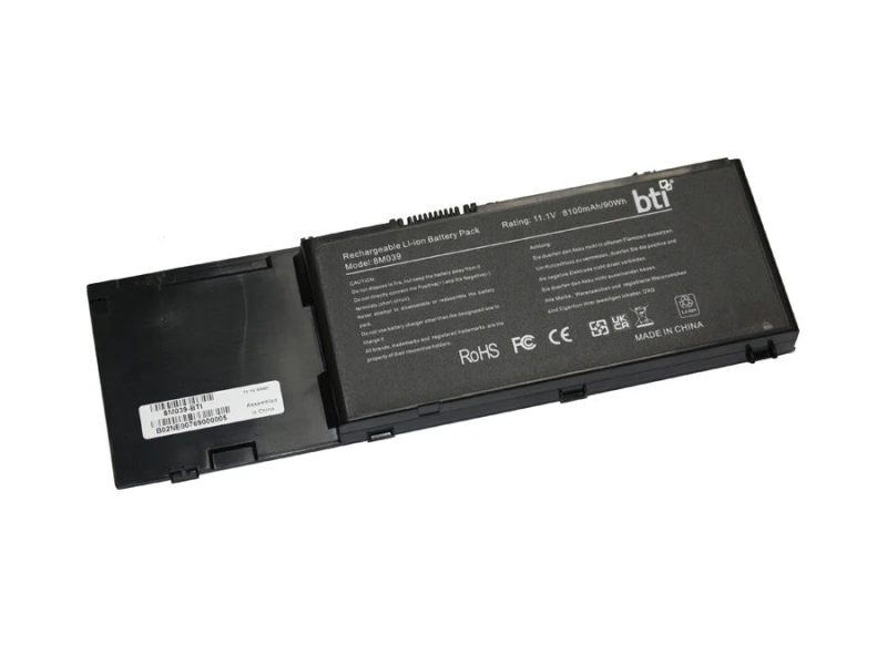 Image of BTI 3M190 compatible 90Wh 9-cell battery for DELL PRECISION M6500 M640