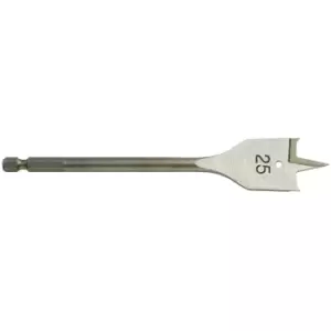 Image of Milwaukee Hex Shank Flat Drill Bit 38mm 160mm Pack of 1