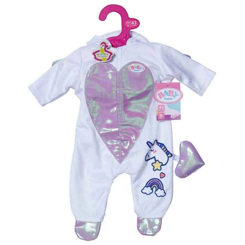 Image of AJ Toys & Books Baby Born Unicorn Onesie