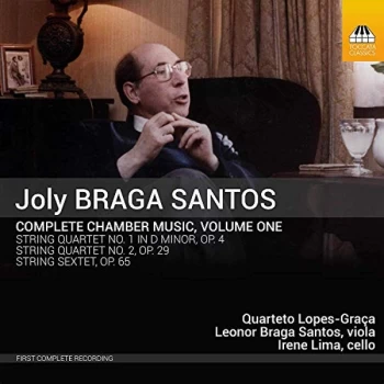 Image of Quarteto Lopes-Gra&ccedil;a - Joly Braga Santos: Complete Chamber Music CD