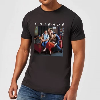 Image of Friends Classic Character Mens T-Shirt - Black - 5XL