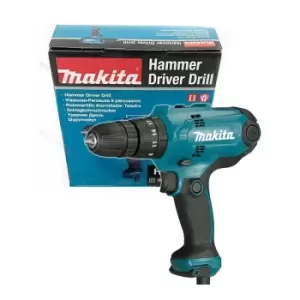 Image of Makita - HP0300 240v Corded Combi Hammer Drill 10mm Chuck 2.5m Cable