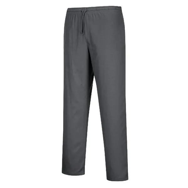 Image of Portwest C070 Drawstring Chef Trousers C070SGRM Colour: Slate Grey