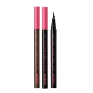 Image of peripera - Ink Thin Thin Brush Liner - 0.5g - 002 Brown Film