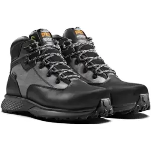Image of Timberland Pro Euro Hiker Safety Boot - Black/Grey Size 12 - Black/Dark Grey