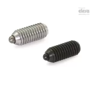 Image of ELESA Bolt spring plunger-GN 615.4-M6-BN