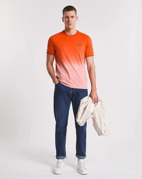 Image of Lyle & Scott Short Sleeve Ombre T-Shirt
