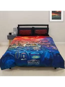 Image of Stranger Things Stranger Things Town Single Duvet - Panel