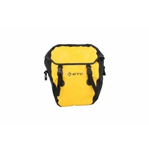 Image of ETC Waterproof Pannier Large Bag Yellow