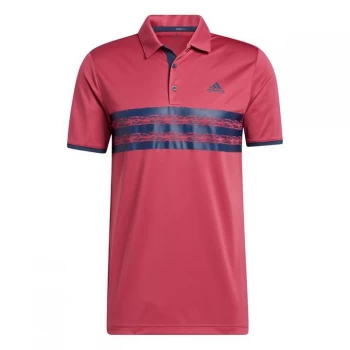 Image of adidas Core Polo Shirt LC Mens - Wild Pink