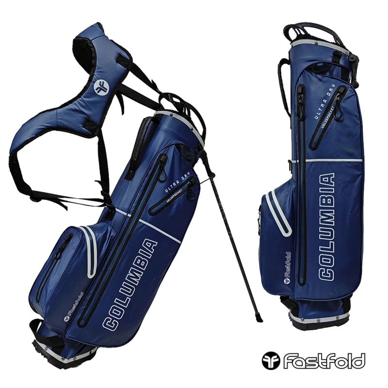 Image of Fast Fold FastFold Columbia Waterproof Stand Bag Navy unisex One Size