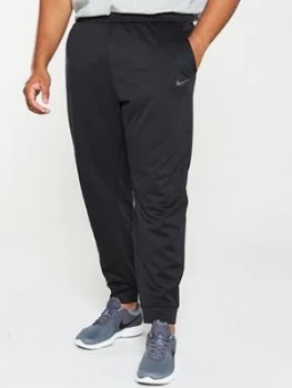 Image of Nike Plus Size Therma Tapered Pants - Black