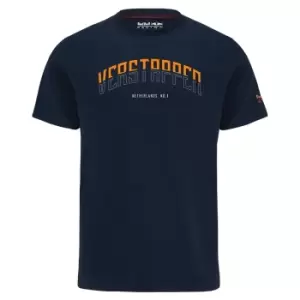 Image of 2022 Red Bull Racing Max Verstappen Graphic Tee (Navy)