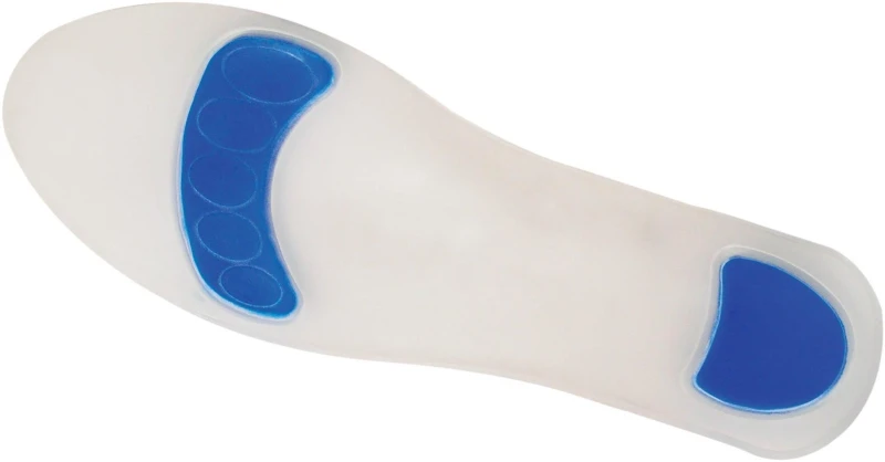Image of Aidapt Full Length TPE Gel Insoles Pair Small Natural