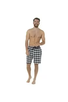 Image of Checked Lounge Shorts (Pack Of 2)