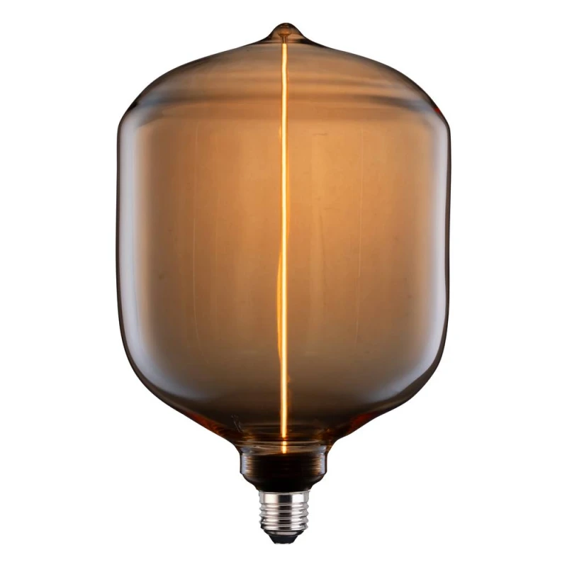 Image of Tcp Amber Vertical Decorative Bulb, Warm White Glow, E27, Single Pack