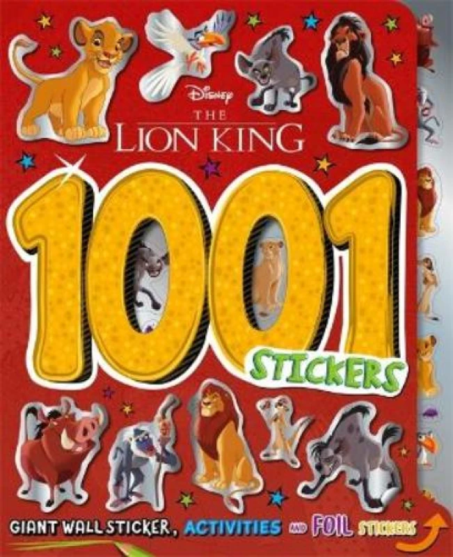 Image of Disney The Lion King: 1001 Stickers Paperback / softback