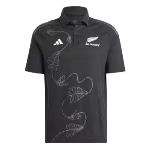 Image of adidas All Blacks Polo Shirt 2023 Adults - Black