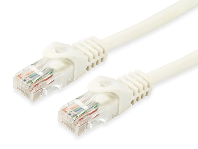 Image of Equip Cat.6A U/UTP Patch Cable. 0.25m. White