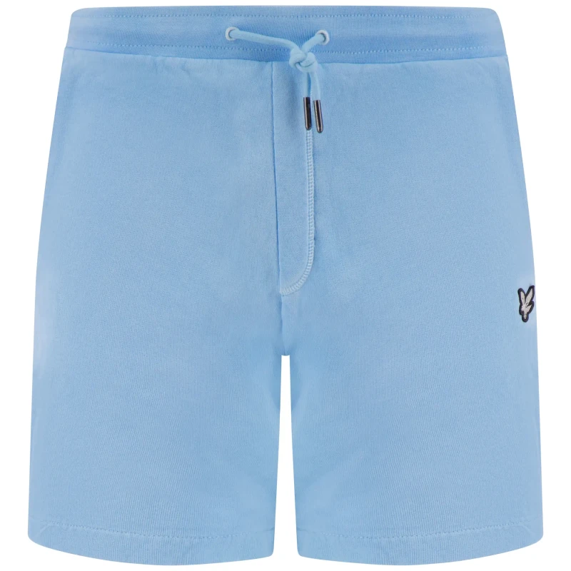 Image of Lyle & Scott Short Lyle & Scott Natural Dye Bleu Male S