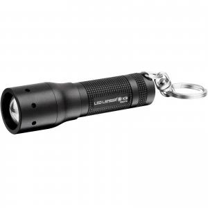 Image of LED Lenser K3 Keyring LED Torch Black