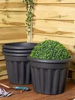 Image of Wham Set Of 4 Vista 40Cm Round Planter