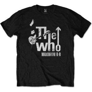 Image of The Who - Maximum R&amp;B Unisex Medium T-Shirt - Black