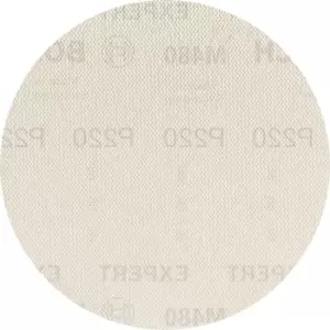 Image of Bosch Expert M480 125mm Net Abrasive Sanding Disc 125mm 220g Pack of 50