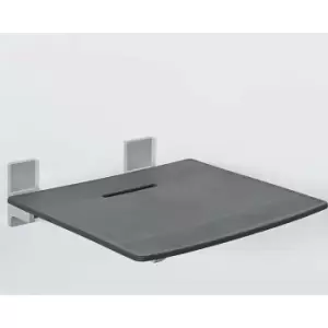Image of Nymas - tyle Contemporary Slimline Shower Seat - Black