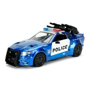 Image of Barricade Police Car Transformers The Last Knight Diecast Model