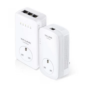 Image of TP Link TL-WPA8631P KIT - AV1300 Gigabit Passthrough Powerline ac Wi-F