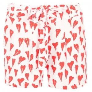 Image of Fabienne Chapot Susan Shorts - White/ Coral