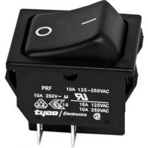 Image of Toggle switch 250 V AC 10 A 2 x OffOn TE Connectivity