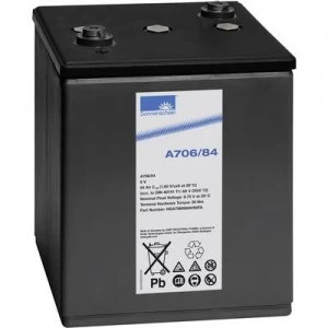 Image of VRLA 6 V 84 Ah GNB Sonnenschein 6V 4 OGiV 72 NGA70