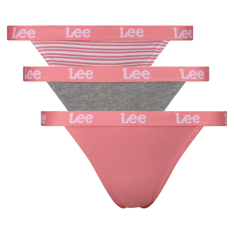 Image of Lee Lee Tanga Briefs 3 Pack - Multi 8 Female