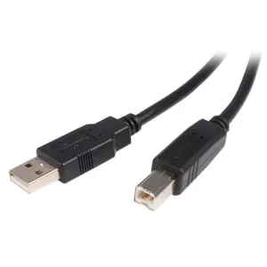 Image of USB 2.0 A (M) to USB 2.0 Micro B (M) 0.5m Black OEM Data Cable